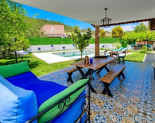 Fethiye Kayaköy'de Geniş Bahçeli, 3+1 Özel Havuzlu, Villa - 4