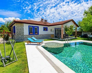 Fethiye Kayaköy'de Geniş Bahçeli, 3+1 Özel Havuzlu,  Villa  - 3
