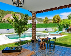 Fethiye Kayaköy'de Geniş Bahçeli, 3+1 Özel Havuzlu, Villa - 2