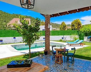 Fethiye Kayaköy'de Geniş Bahçeli, 3+1 Özel Havuzlu, Villa - 2