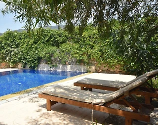 Fethiye Kayaköy'de Geniş Bahçeli, Özel Havuzlu, Kiralık Villa - 4