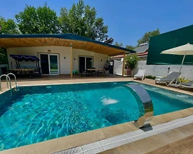 Fethiye Kayaköy'de Geniş Bahçeli, Özel Havuzlu, Konforlu Villa - 3