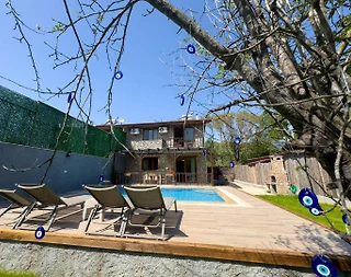 Fethiye Kayaköy'de Kalabalık Ailelere Uygun, Özel Havuzlu, Ferah Villa - 1