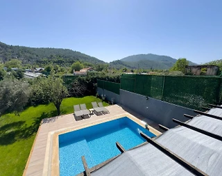 Fethiye Kayaköy'de Kalabalık Ailelere Uygun, Özel Havuzlu, Ferah Villa - 5