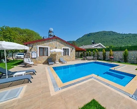 Fethiye Kayaköy'de Korunaklı, Özel Havuzlu, Konforlu Villa - 2