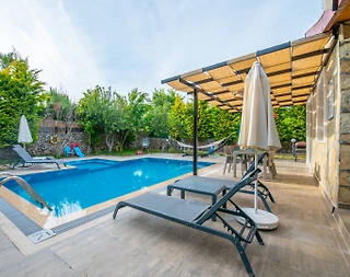 Fethiye Kayaköy'de Korunaklı, Özel Havuzlu, Konforlu Villa - 3