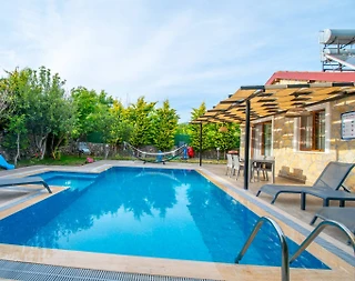 Fethiye Kayaköy'de Korunaklı, Özel Havuzlu, Konforlu Villa - 5