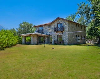 Fethiye Kayaköy'de Muhteşem Bahçe İçerisinde, Özel Havuzlu, Taş Villa - 1