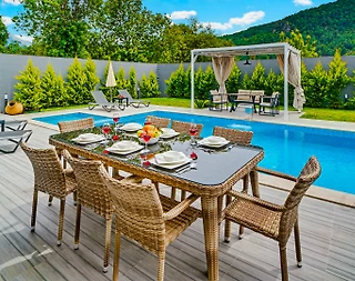 Fethiye Kayaköy'de Muhteşem Doğada, Özel Havuzlu, Geniş Bahçeli Villa - 4