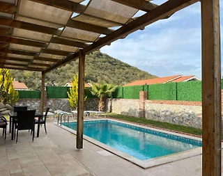 Fethiye Kayaköy'de Müthiş Doğada, Özel Havuzlu, Modern Kiralık Villa - 4