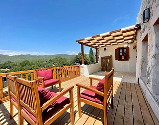 Fethiye Kayaköy'de Otantik Mimarili, Özel Havuzlu, Bahçeli Villa - 3