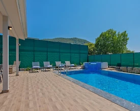 Fethiye Kayaköy'de Jakuzili, Özel Havuzlu, Ferah Villa - 3
