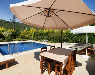 Fethiye Kayaköy'de Sakin Konumda, Özel Havuzlu, Modern Villa - 3