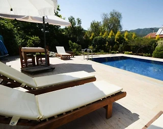 Fethiye Kayaköy'de Sakin Konumda, Özel Havuzlu, Modern Villa - 4