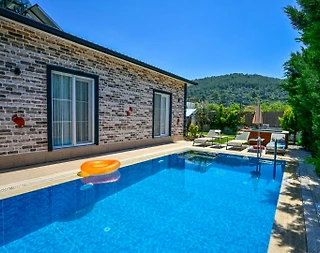 Fethiye Kayaköy'de Yeşillikler İçinde, Özel Havuzlu, Korunaklı Villa - 3