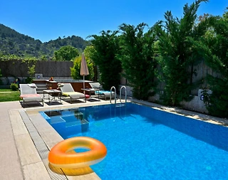 Fethiye Kayaköy'de Yeşillikler İçinde, Özel Havuzlu, Korunaklı Villa - 4