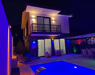 Fethiye Kızılbel'de Çekirdek Ailelere Uygun, Özel Havuzlu, Ferah Villa - 2