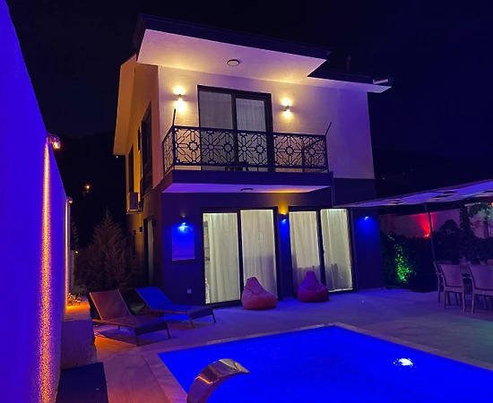 Fethiye Kızılbel'de Çekirdek Ailelere Uygun, Özel Havuzlu, Ferah Villa - 1