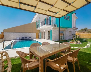 Muğla Seydikemer'de Geniş Ailelere Uygun, Özel Havuzlu, Şık Villa - 5