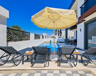 Muğla Fethiye'de Merkeze Yakın, Özel Havuzlu, Tatil Villası - 3