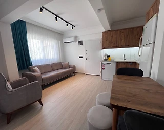 Fethiye Kesikkapı'da Nezih Konumda, Modern, 1+1 Apart - 1