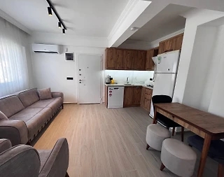 Fethiye Kesikkapı'da Nezih Konumda, Modern, 1+1 Apart - 3