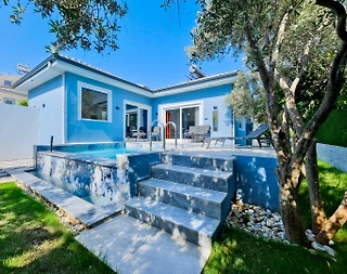 Fethiye Cami'de Çekirdek Ailelere Uygun, Özel Havuzlu, 2+1 Villa - 3