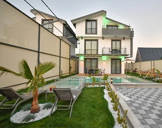 Fethiye Karaçulha'da Kalabalık Ailelere Uygun, Özel Havuzlu, Şık Villa - 1