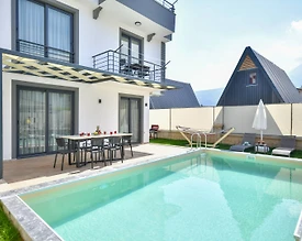 Fethiye Karaçulha'da Kalabalık Ailelere Uygun, Özel Havuzlu, Kiralık Villa - 2