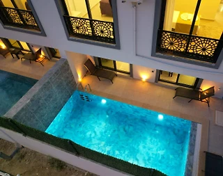 Fethiye Babataşı'nda Şehrin Kalbinde, Özel Havuzlu, Kiralık Villa - 3