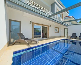 Fethiye Babataşı'nda Kalabalık Ailelere Uygun, Özel Havuzlu, 3+1 Villa - 3