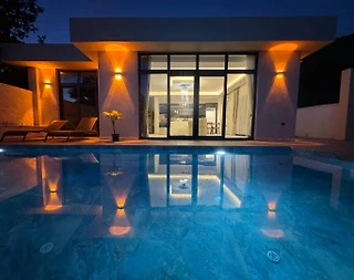 Fethiye Nif'te Minimalist Tasarımlı, Özel Havuzlu, Balayı Villası - 1