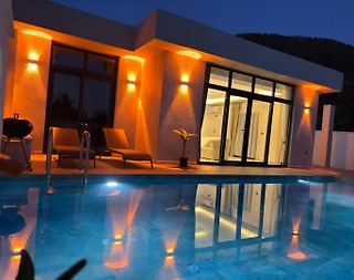 Fethiye Nif'te Minimalist Tasarımlı, Özel Havuzlu, Balayı Villası - 3