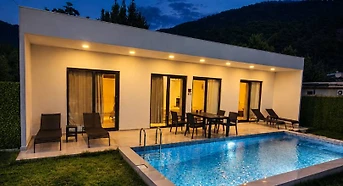 Fethiye Nif'te Şehirden Uzakta, Özel Havuzlu, Balayı Villası