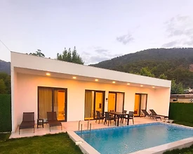 Fethiye Nif'te Şehirden Uzakta, Özel Havuzlu, Balayı Villası - 2