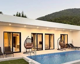 Fethiye Nif'te Şehirden Uzakta, Özel Havuzlu, Jakuzili Villa - 2