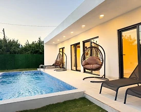 Fethiye Nif'te Şehirden Uzakta, Özel Havuzlu, Jakuzili Villa - 3