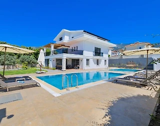 Fethiye Ölüdeniz'de Geniş Bahçe İçerisinde, Özel Havuzlu, Lüks Villa - 5