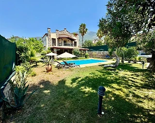Fethiye Ölüdeniz'de Muhteşem Doğada, Özel Havuzlu, Geniş Villa - 2