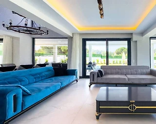 Fethiye Ölüdeniz'de Kalabalık Gruplara Uygun, Özel Havuzlu, Şık Villa - 3