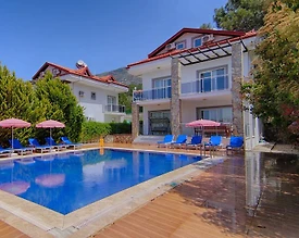 Fethiye Ölüdeniz'de Harika Doğa İçerisinde, Özel Havuzlu, Geniş Villa - 3