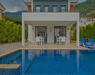 Fethiye Ölüdeniz'de Muhteşem Doğada, Özel Havuzlu, Konforlu Villa - 4