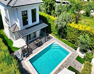 Fethiye Ölüdeniz'de Huzurlu Doğada, Özel Havuzlu, 4 Kişilik Villa - 2