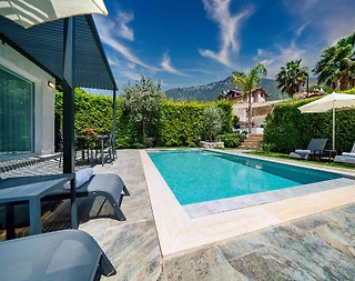 Fethiye Ölüdeniz'de Huzurlu Doğada, Özel Havuzlu, 4 Kişilik Villa - 5