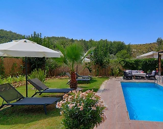 Fethiye Ölüdeniz'de Yemyeşil Bahçeli, Özel Havuzlu, 2+1 Villa - 5