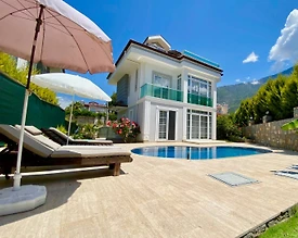 Fethiye Ölüdeniz'de Merkeze Yakın Konumda, Özel Havuzlu, Kiralık Villa - 3