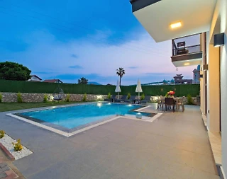 Fethiye Ölüdeniz'de Nezih Konumda, Özel Havuzlu, Lüks Villa - 4