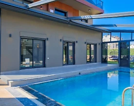 Fethiye Ölüdeniz'de Doğa Manzaralı, Özel Havuzlu, 8 Kişilik Villa - 2