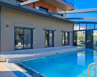 Fethiye Ölüdeniz'de Doğa Manzaralı, Özel Havuzlu, 8 Kişilik Villa - 2