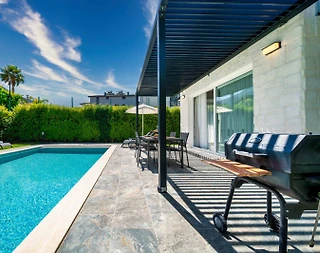 Fethiye Ölüdeniz'de Sakin Konumda, Özel Havuzlu, Ferah Villa - 5